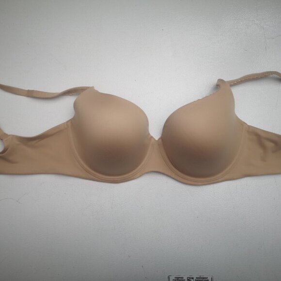 Victoria's Secret Ladies Size 32DDD Tan Underwire Lined Demi Bra - Picture 1 of 7